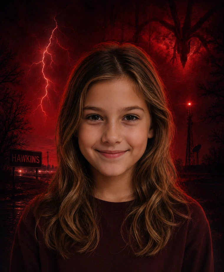 Stranger Things Mission interactive invitation